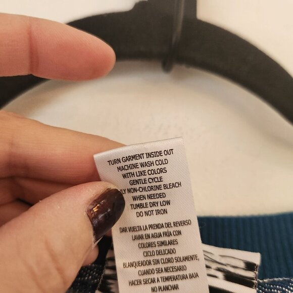 Harry Potter Wizarding World Blue Cozy Crewneck Sweatshirt Women's S - Picture 7 of 8